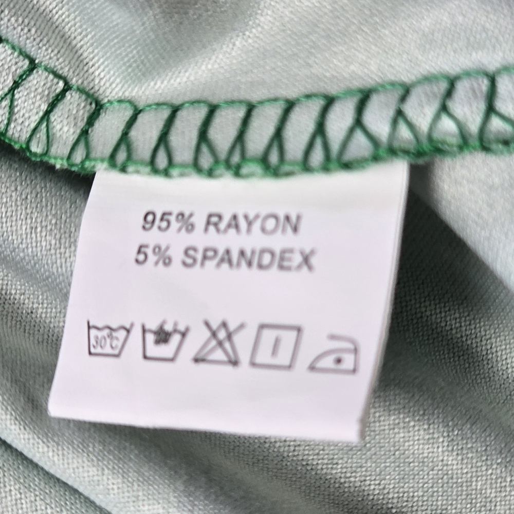 Green St. Patrick's Day Shamrock Women's Blouse - Picture 3 of 5